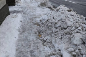 除雪作業・雪かきの作業例