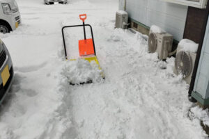 除雪作業・雪かきの作業例