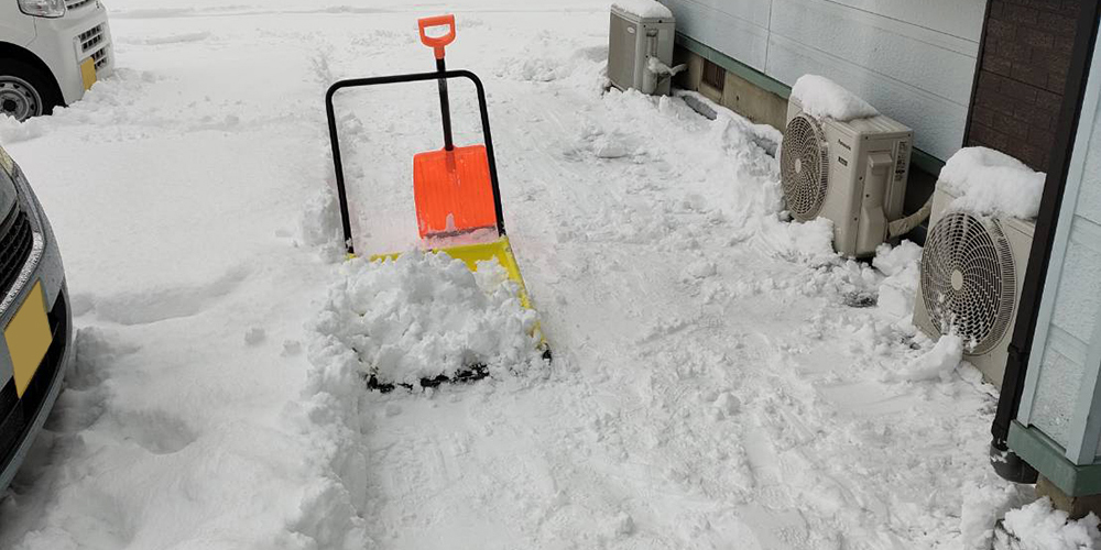 秋田市の除雪作業・雪かき