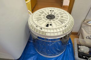 縦型洗濯機分解クリーニング